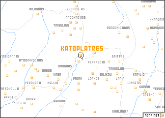 map of Kato Platres