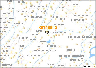 map of Katowāla