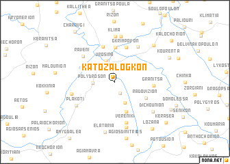 map of Káto Zálogkon