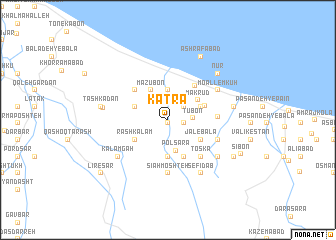 map of Katrā