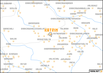 map of Katrīm