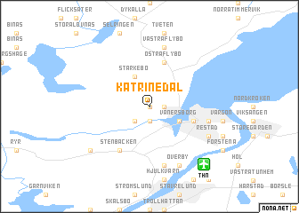 map of Katrinedal