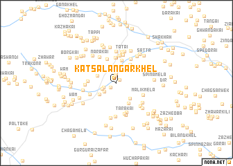 map of Katsa Langar Khel