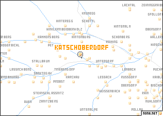 map of Katsch Oberdorf