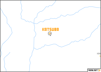 map of Katsuba