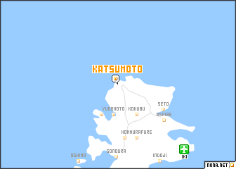 map of Katsumoto