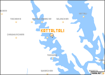 map of Kāttaltali