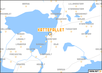 map of Kättefallet