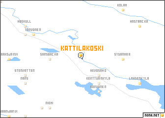 map of Kattilakoski