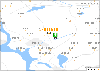 map of Kättsta