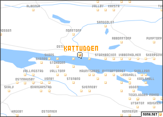 map of Kattudden