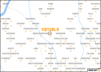 map of Katuala