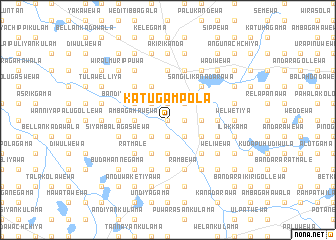 map of Katugampola