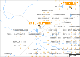 map of Katukeliyawa