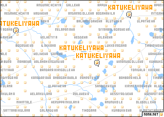 map of Katukeliyawa