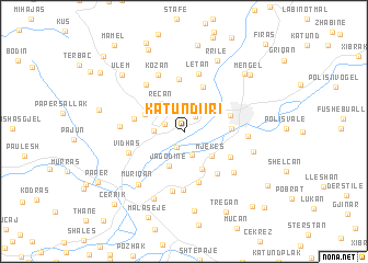 map of Katundi i Ri