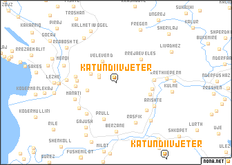 map of Katundi i Vjetër
