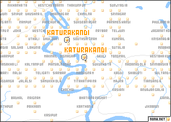 map of Katurākāndi