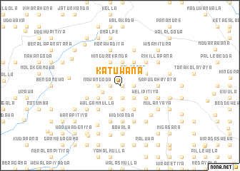 map of Katuwana