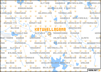 map of Katuwellagama