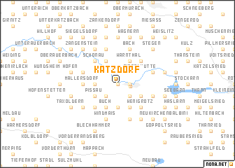 map of Katzdorf