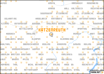 map of Katzenreuth