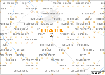 map of Katzental