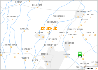 map of (( Kauchuk ))