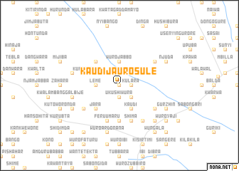 map of Kaudi Jauro Sule
