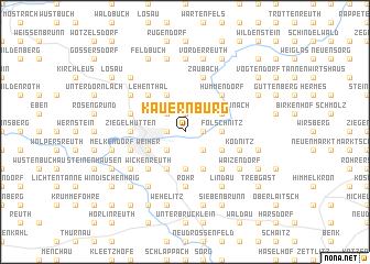 map of Kauernburg