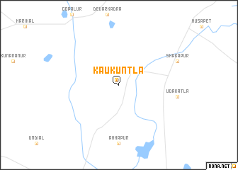 map of Kaukuntla