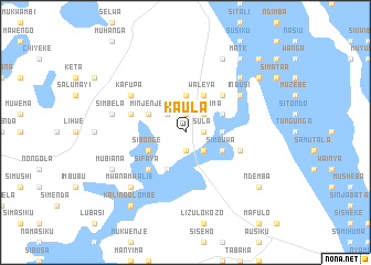 map of Kaula