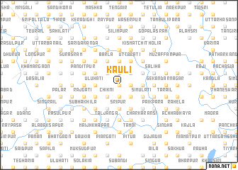 map of Kauli