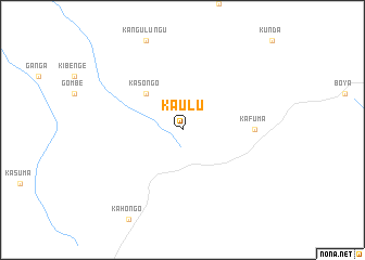 map of Kaulu