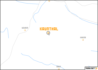 map of Kaunthal