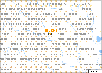 map of Kāurāt