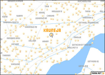 map of Kaureja