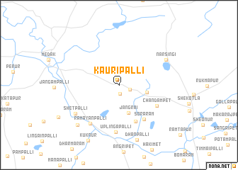 map of Kauripalli