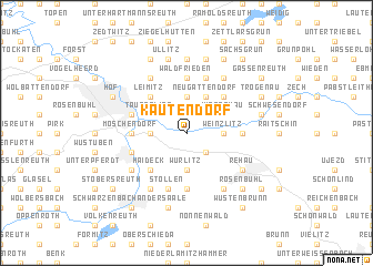 map of Kautendorf