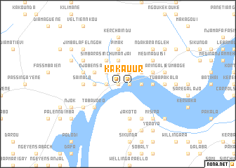 map of Kau-ur