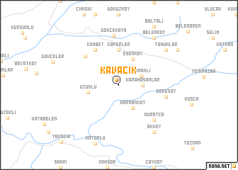 map of Kavacık