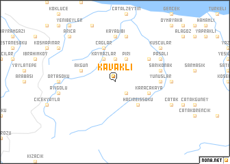 map of Kavaklı