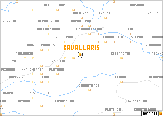 map of Kavalláris