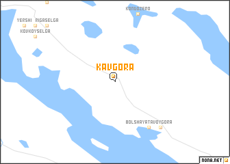 map of Kavgora