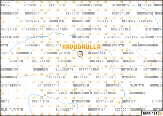 map of Kavudaulla