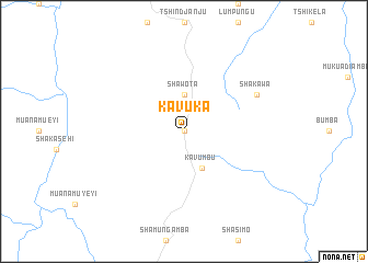 map of Kavuka