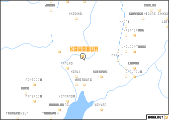 map of Kawabum