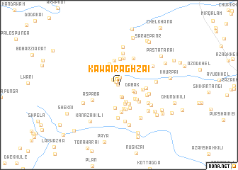 map of Kawai Rāghzai