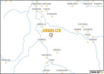 map of Kawalize