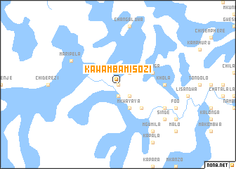 map of Kawamba Misozi